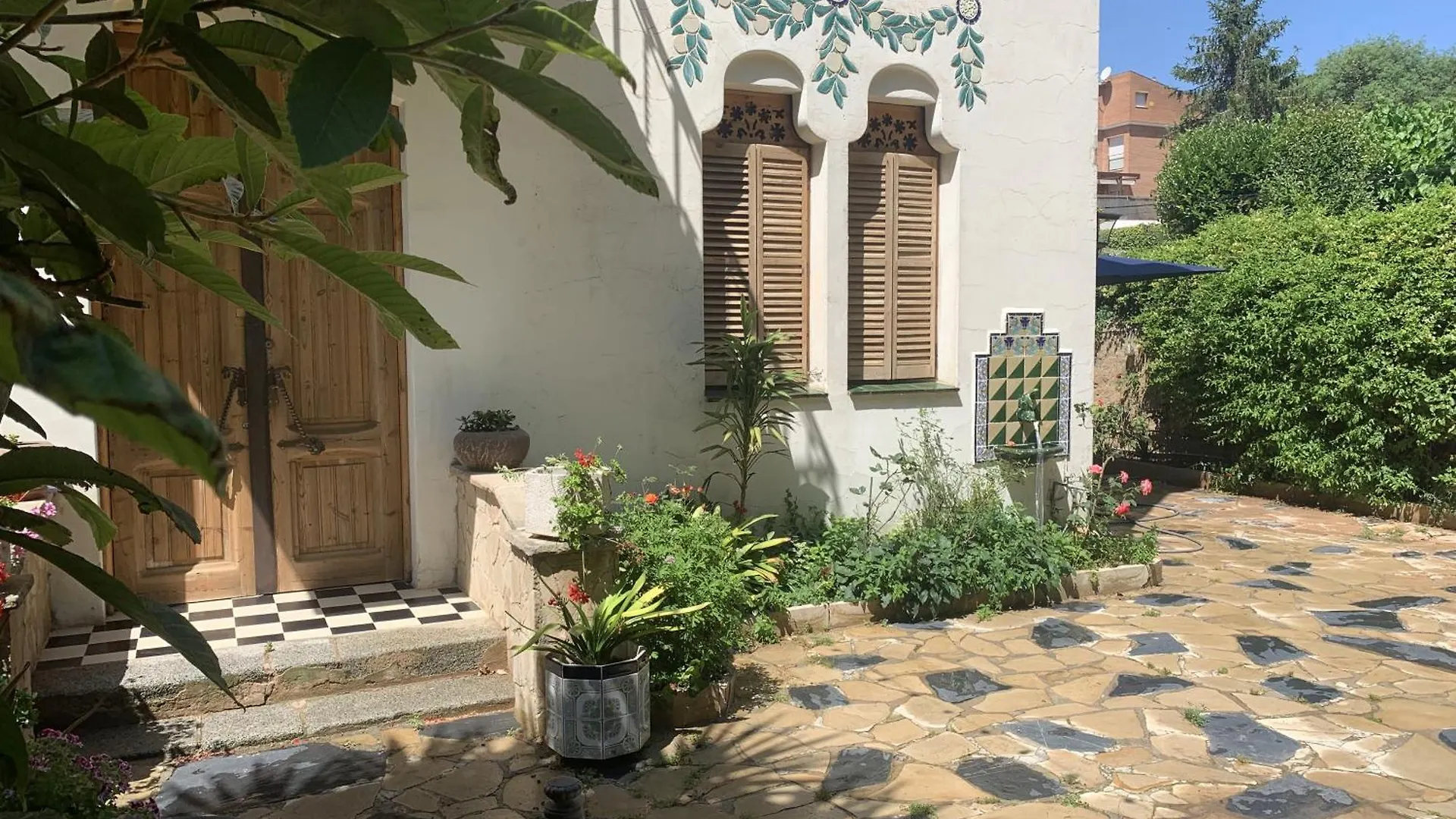 Ca L'Andreu Teia. Casa Modernistaヴィラ Teià